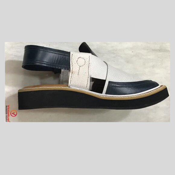 Peshawari Chappal, Handmade Special 804 Kaptaan Chappal - Picture 8 of 9